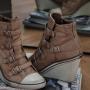 Ash Nude Platform Sneaker Shoes - Size 41 