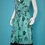 Laundry Teal Floral Dress