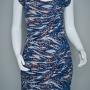 Victoria's Secret Blue Patterned Jersey Dress