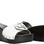 Tory Burch - Patent Leather Patti Wedges - White - Size 9 M 
